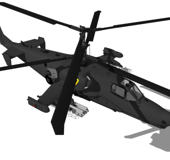 超精细直升机模型 Helicopter (25)